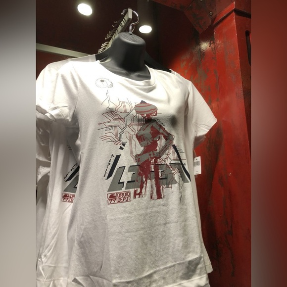 NWT DisneyPark Star Wars 2X reflective T-Shirt - Picture 1 of 9